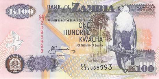 100 Kwacha 2008